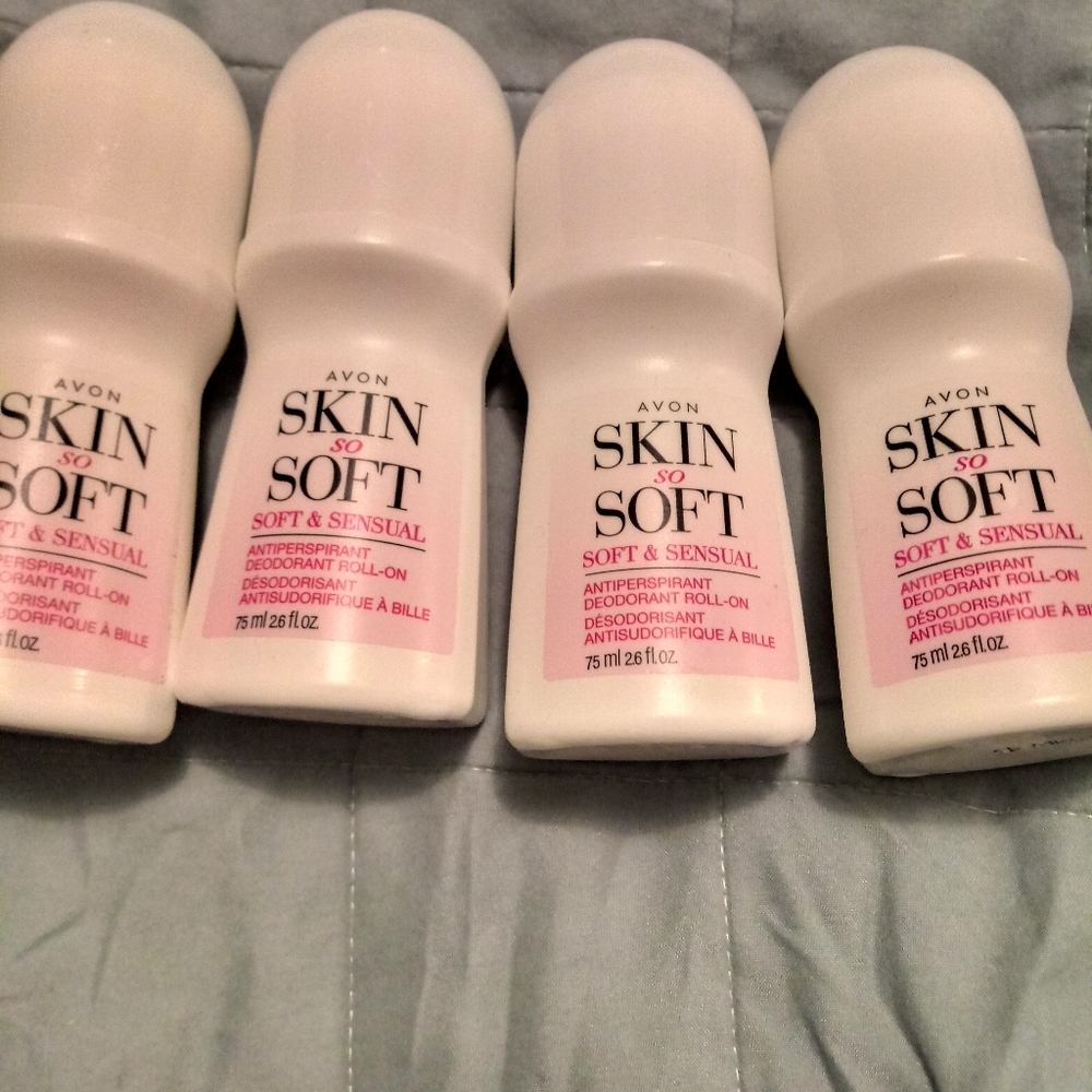 Special deal 10 Avon roll on deodorant skin so so